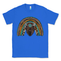 True Royal western rainbow with bison Classic Tee - RanaPortraitStore