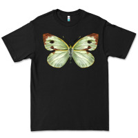 Black Cabbage Butterfly Premium Tee - LillyAllenDesigns