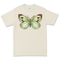 Bone Cabbage Butterfly Premium Tee - LillyAllenDesigns