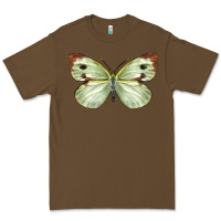 Cacao Cabbage Butterfly Premium Tee - LillyAllenDesigns