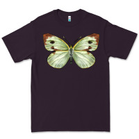 Plum Cabbage Butterfly Premium Tee - LillyAllenDesigns