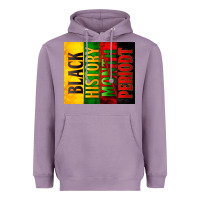 Lavender Black History Month periodt Heavyweight Hoodie - Zillion Design Studio