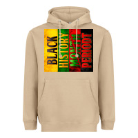Mushroom Black History Month periodt Heavyweight Hoodie - Zillion Design Studio