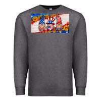 Charcoal Heather usa gnome license plate Premium Sweatshirt - HRA Design Shop