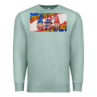 Seafoam usa gnome license plate Premium Sweatshirt - HRA Design Shop