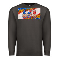 Smoke usa gnome license plate Premium Sweatshirt - HRA Design Shop