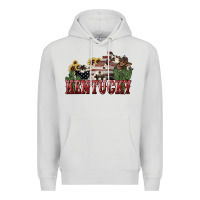 Dove Grey kentucky Premium Hoodie - NancyCooperArtShop