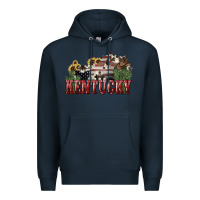 Navy kentucky Premium Hoodie - NancyCooperArtShop