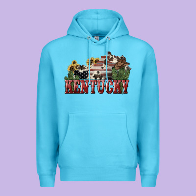Kentucky Premium Hoodie Designed By Nancycooperartshop