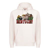 Pale Pink kentucky Premium Hoodie - NancyCooperArtShop