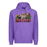 Purple kentucky Premium Hoodie - NancyCooperArtShop