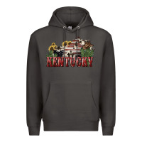 Smoke kentucky Premium Hoodie - NancyCooperArtShop