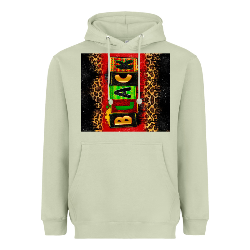 Black Heavyweight Hoodie by Zillion Design Studio | Teevron