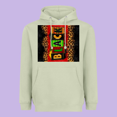 Black Heavyweight Hoodie Designed By Zillion Design Studio