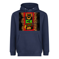 Navy Black Heavyweight Hoodie - Zillion Design Studio