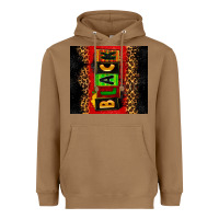Toasted Coconut Black Heavyweight Hoodie - Zillion Design Studio