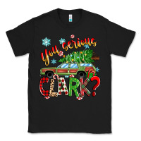 Black you serious clark Classic Tee - Zillion Design Studio