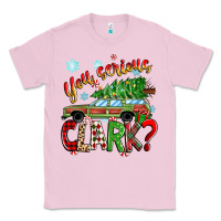 Bubblegum Pink you serious clark Classic Tee - Zillion Design Studio