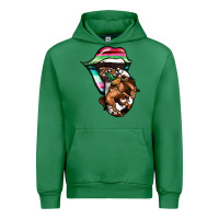 Emerald Serape Cowboy Tongue Urban Hoodie - Jasminsmagicworld