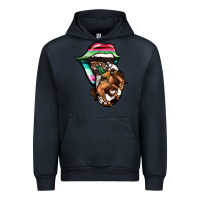 Navy Serape Cowboy Tongue Urban Hoodie - Jasminsmagicworld