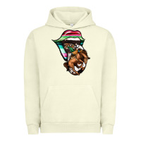 Pigment Pistachio Serape Cowboy Tongue Urban Hoodie - Jasminsmagicworld
