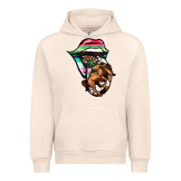 Sandshell Serape Cowboy Tongue Urban Hoodie - Jasminsmagicworld