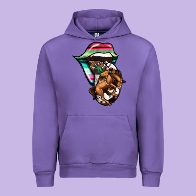 Serape Cowboy Tongue Urban Hoodie Designed By Jasminsmagicworld