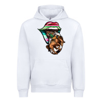 White Serape Cowboy Tongue Urban Hoodie - Jasminsmagicworld