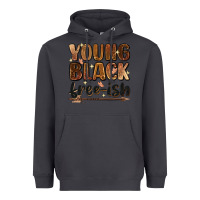 Smoke Young black free-ish Heavyweight Hoodie - Zillion Design Studio