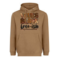 Toasted Coconut Young black free-ish Heavyweight Hoodie - Zillion Design Studio