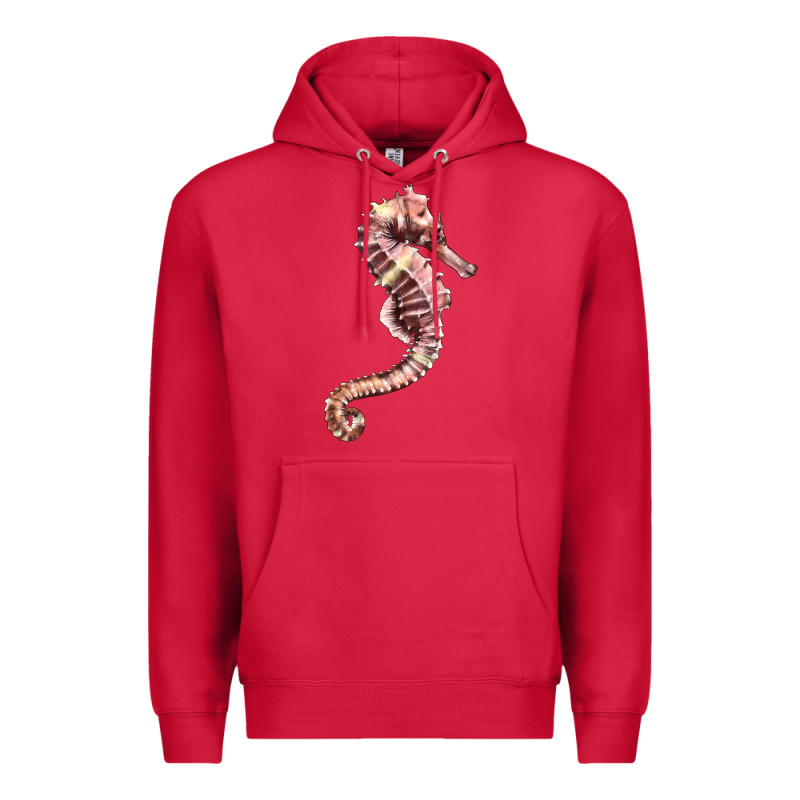 Pink Seahorse Premium Hoodie by LillyAllenDesigns | Teevron