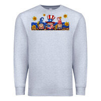 Heather Grey usa gnome libbey cup Premium Sweatshirt - HRA Design Shop
