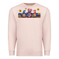 Pale Pink usa gnome libbey cup Premium Sweatshirt - HRA Design Shop