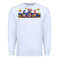 White usa gnome libbey cup Premium Sweatshirt - HRA Design Shop