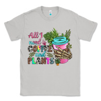 Moon Dust all i need is coffee and plants Classic Tee - texasbilliewilder