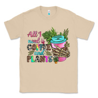 Mushroom all i need is coffee and plants Classic Tee - texasbilliewilder