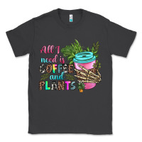 Smoke all i need is coffee and plants Classic Tee - texasbilliewilder