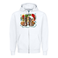 White army christmas Zipper Hoodie - Zillion Design Studio
