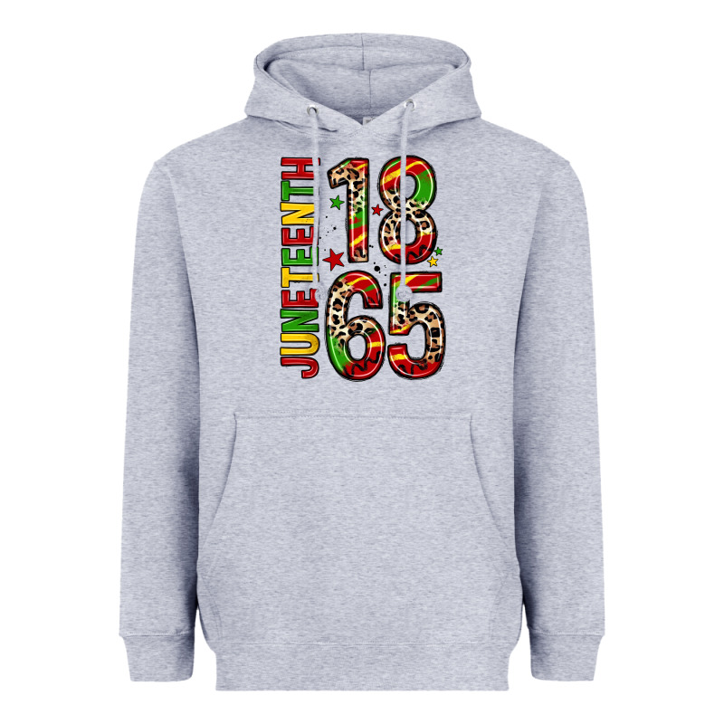 1865 Juneteenth Heavyweight Hoodie by Zillion Design Studio | Teevron