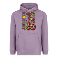 Lavender 1865 Juneteenth Heavyweight Hoodie - Zillion Design Studio