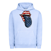 Pigment Grape Ice America 4th Of July Tongue Urban Hoodie - Jasminsmagicworld