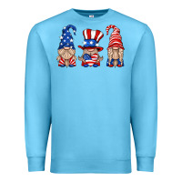 Ocean Blue usa gnome Premium Sweatshirt - HRA Design Shop