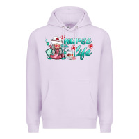 Lilac nurse life gnomies Premium Hoodie - BarkalooDesign