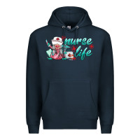 Navy nurse life gnomies Premium Hoodie - BarkalooDesign