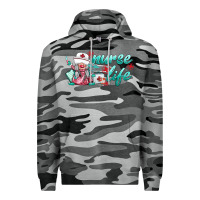 Slate Camo nurse life gnomies Premium Hoodie - BarkalooDesign