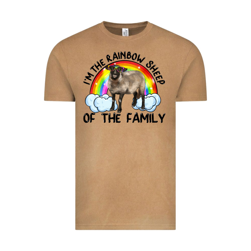 I'm The Rainbow Sheep Of The Family Suffolk Sheep Black Face Sheep Vintage Tee by Artiststas | Teevron
