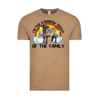 Vintage Coffee i'm the rainbow sheep of the family suffolk sheep black face sheep Vintage Tee - Artiststas
