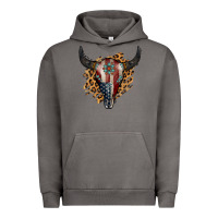 Pigment Tornado American Bull Skull Urban Hoodie - Jasminsmagicworld