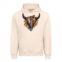 Sandshell American Bull Skull Urban Hoodie - Jasminsmagicworld