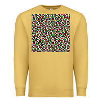 Antique Gold christmas leopard Premium Sweatshirt - FaDigitalArtStudio